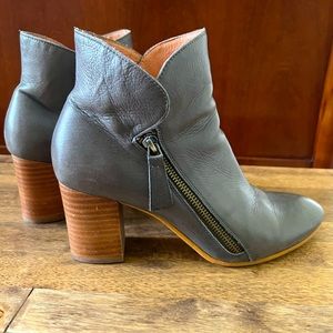 Anthropologie Booties - Grey - 8